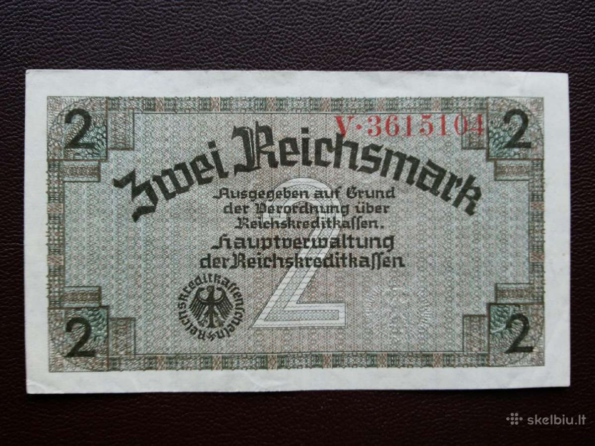 2 Reichsmarkės