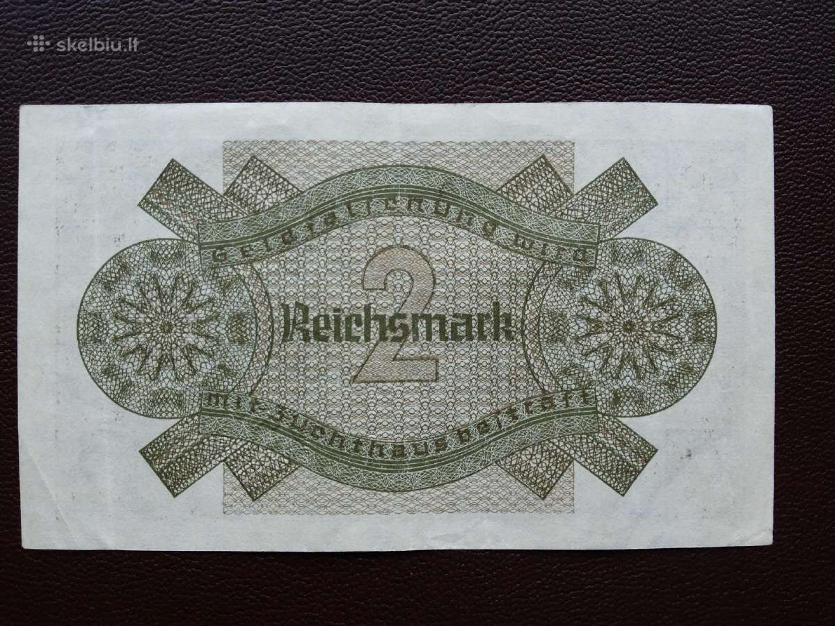 2 Reichsmarkės - nuotraukos Nr. 2