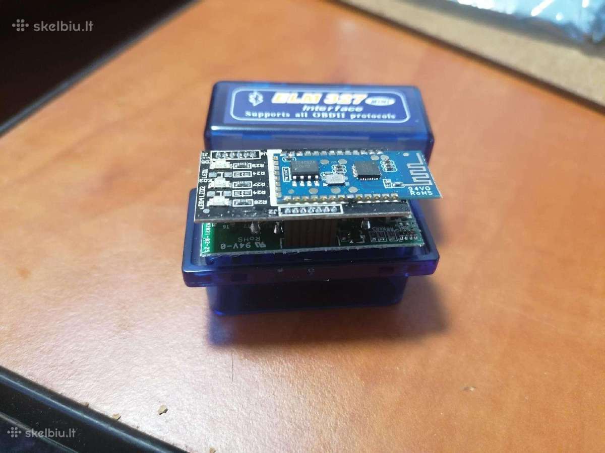 Elm327 Obd2 v.1.5 bluetooth su Pic18f25k80 dviguba