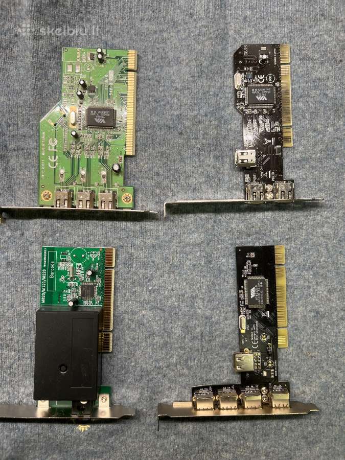 Tinklo, vaizdo, garso, pc plokstes