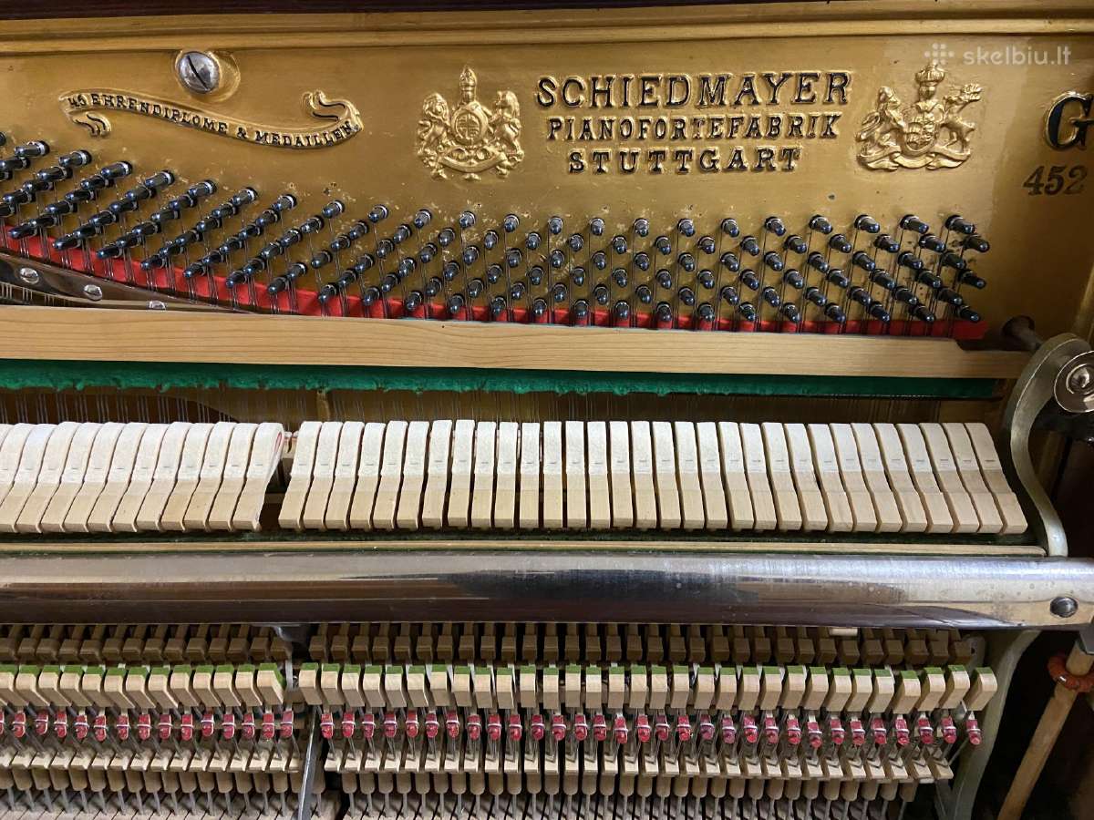 Parduodamas pianinas Scheidmayer Vokietija - nuotraukos Nr. 8