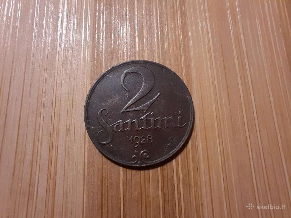 2 santimai 1928 - Latvija