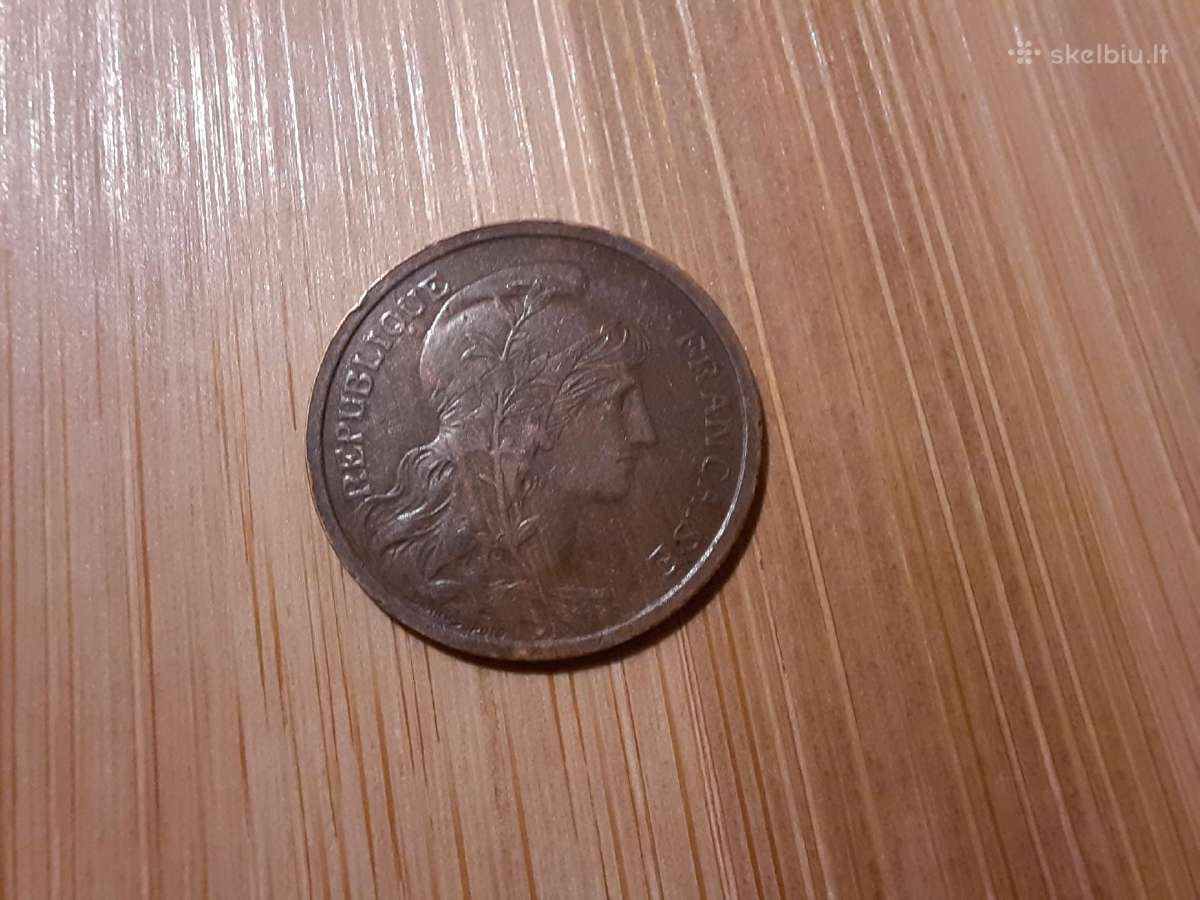 2 centimes 1913 - Prancūzija - nuotraukos Nr. 2