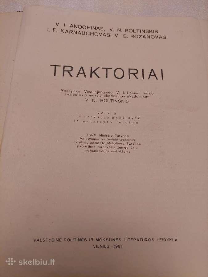 Traktoriai - nuotraukos Nr. 2