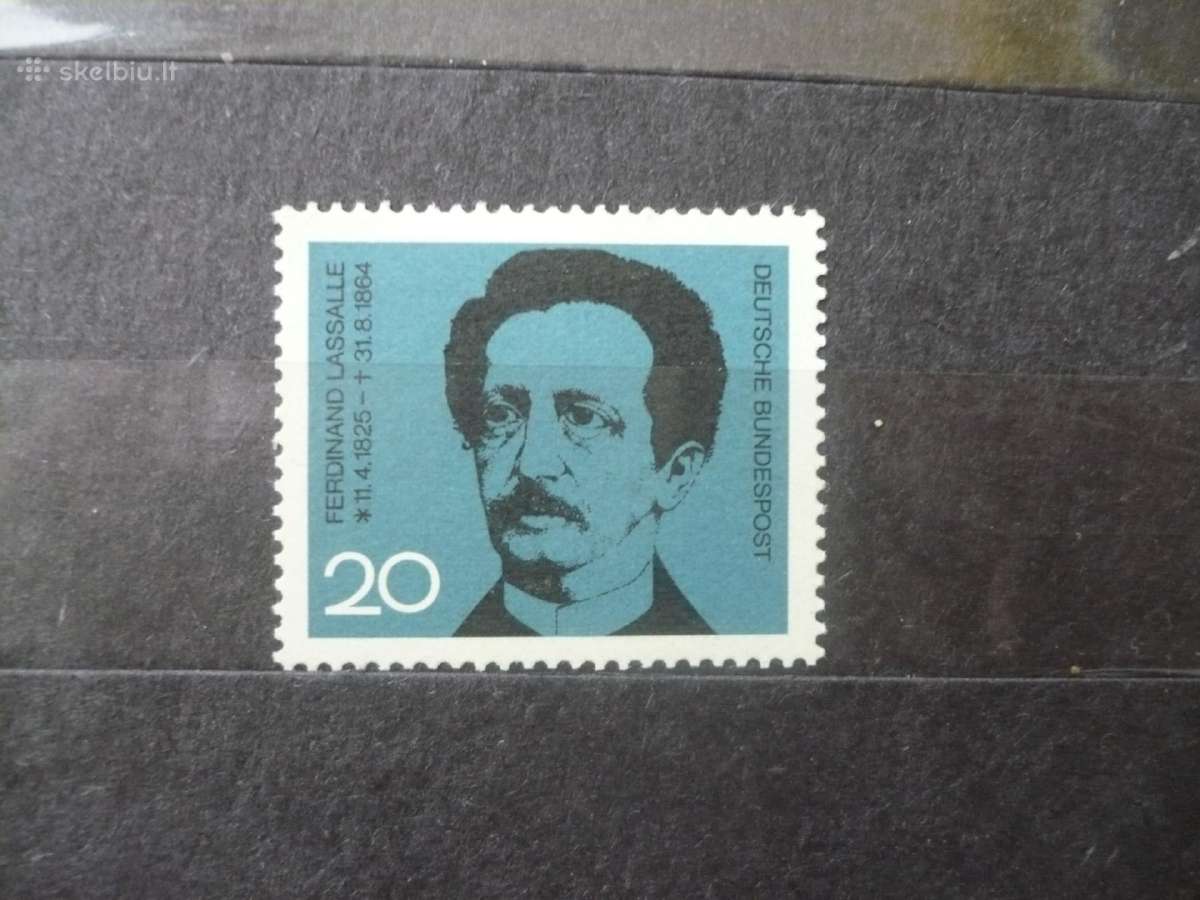 1964 m. 100-osios Ferdinando Lasalle mirties