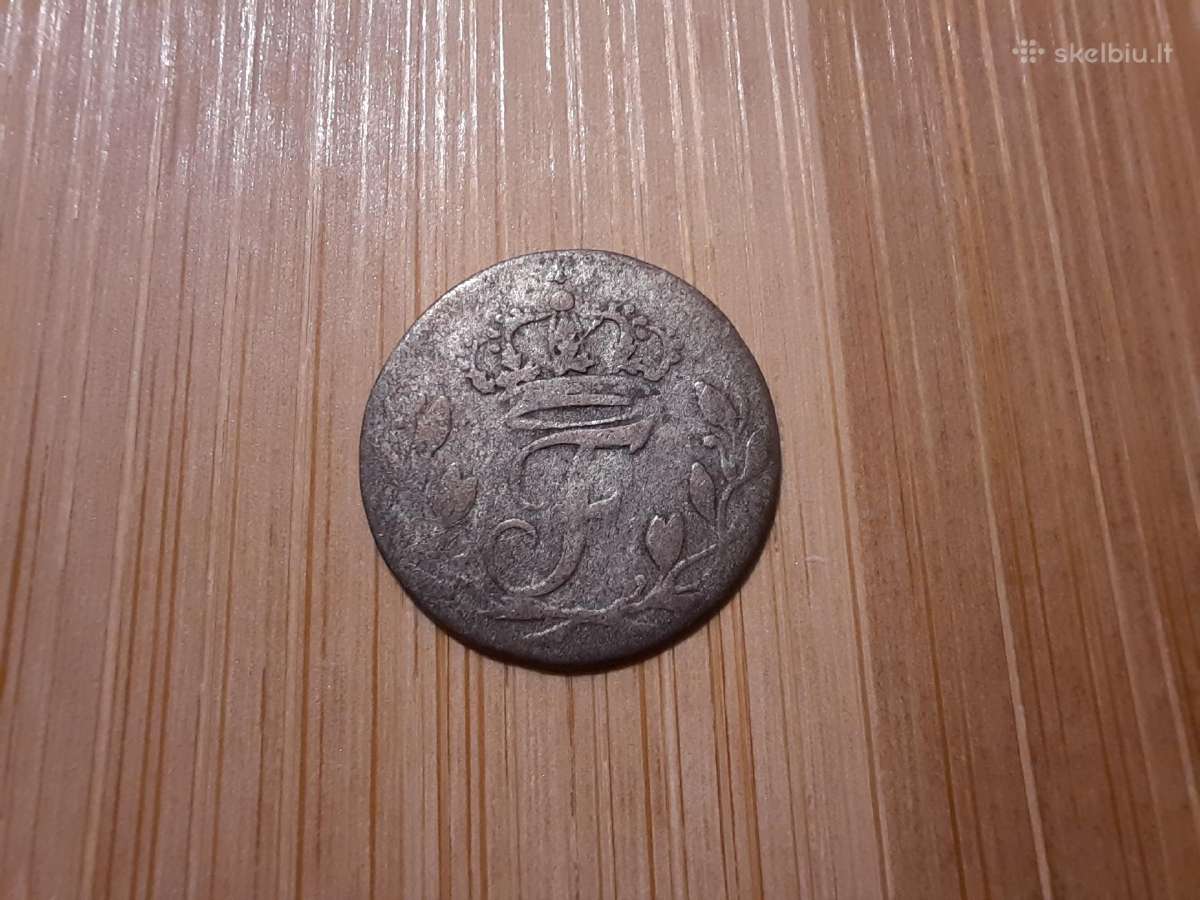 1 ore 1724 Švedija - Sidabras - nuotraukos Nr. 2