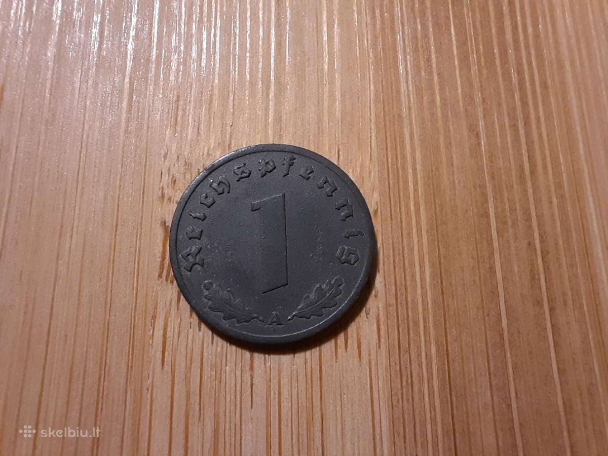 1 reichspfennig 1943 A - Vokietija