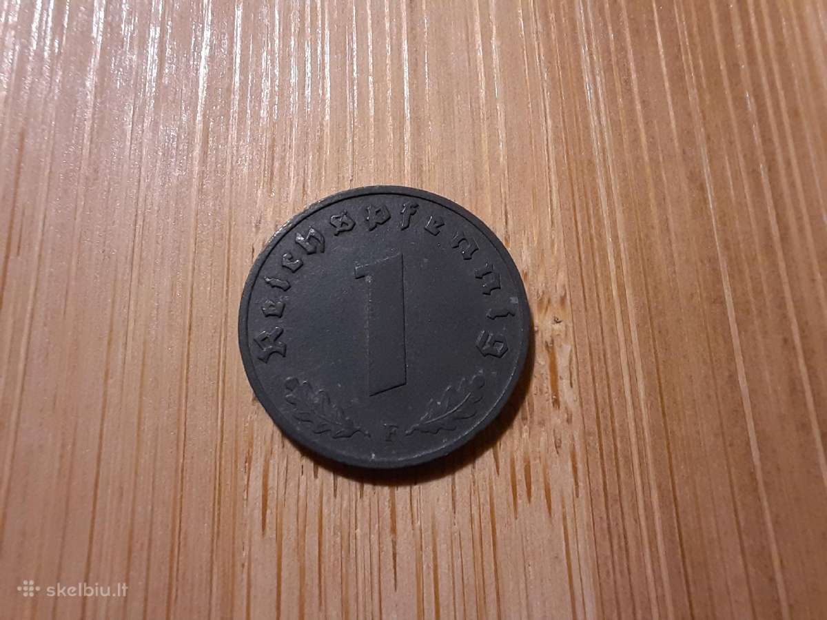 1 reichspfennig 1942 F - Vokietija