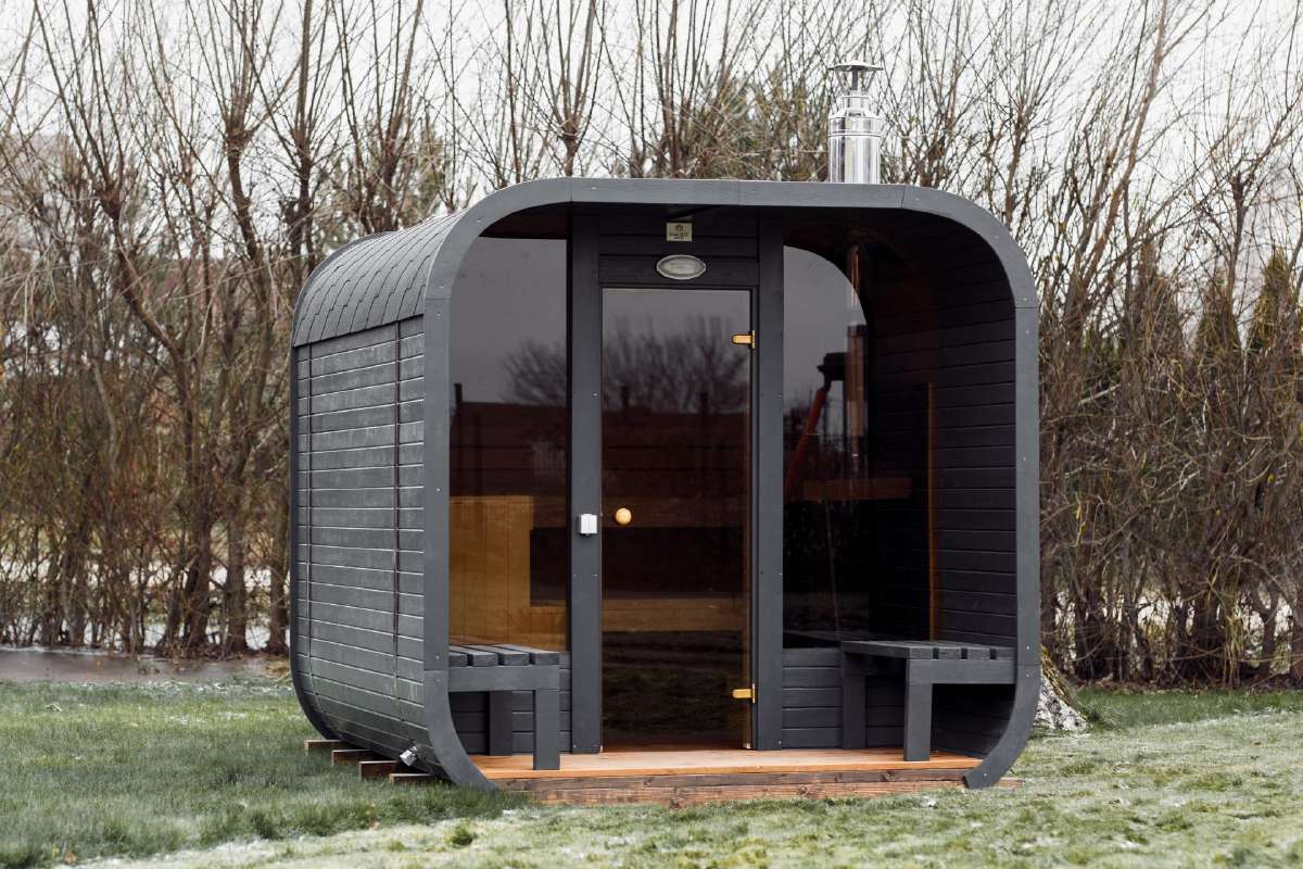 3m Cube pirtis su terasėle - nuotraukos Nr. 6