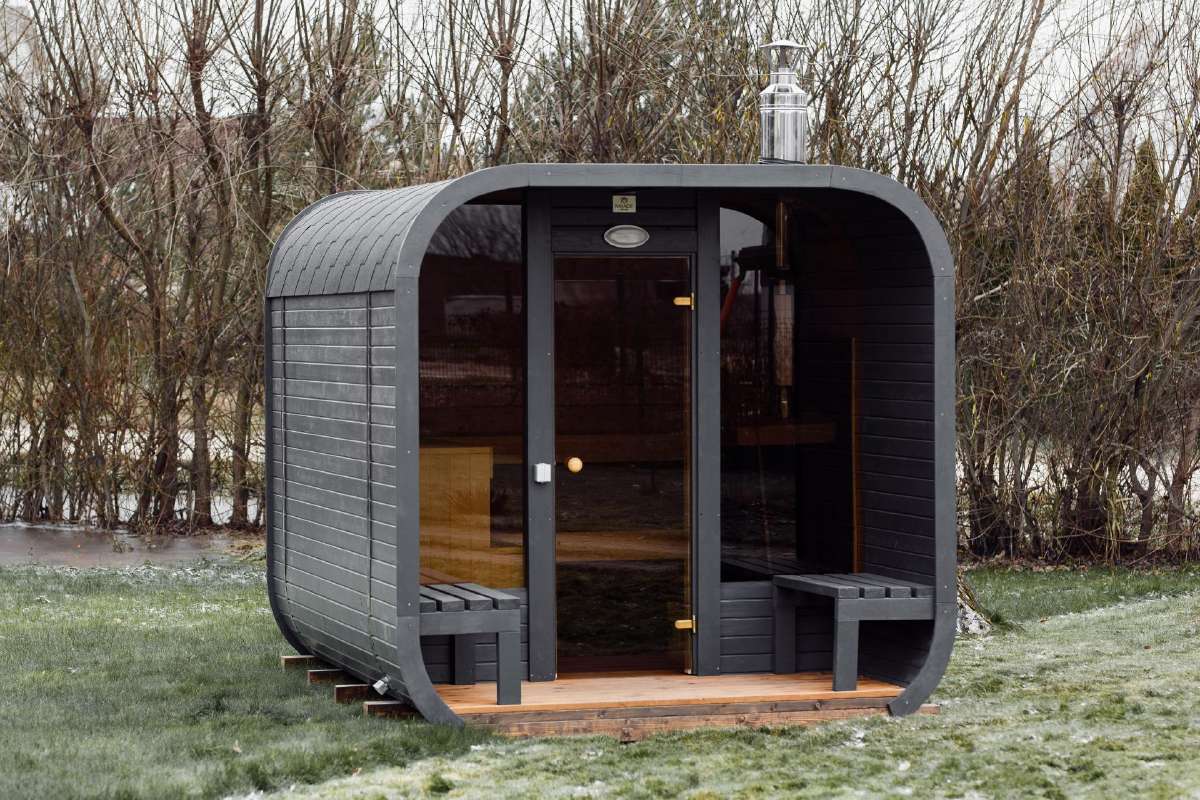 3m Cube pirtis su terasėle