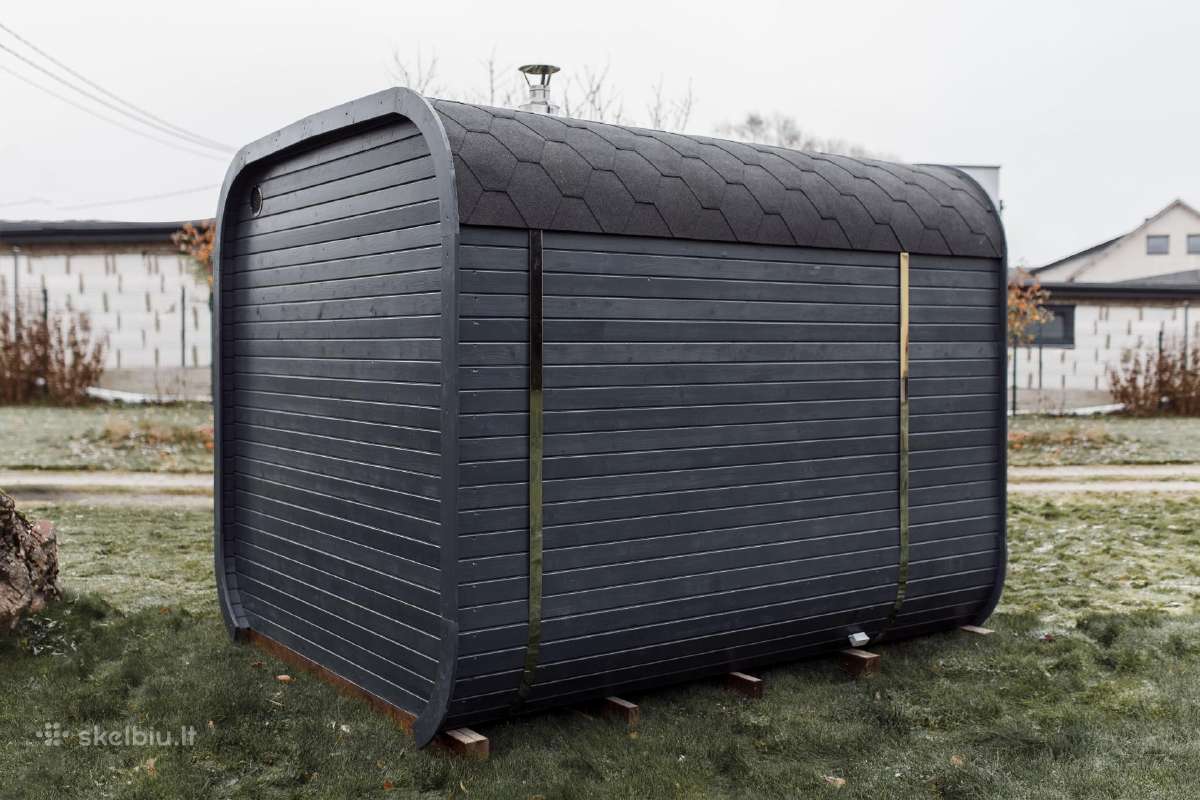 3m Cube pirtis su terasėle - nuotraukos Nr. 12
