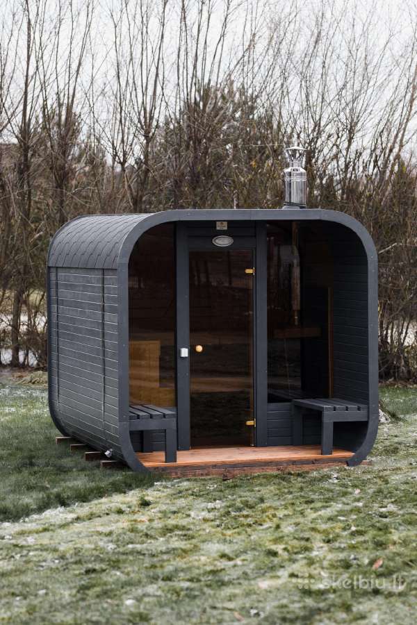 3m Cube pirtis su terasėle - nuotraukos Nr. 3