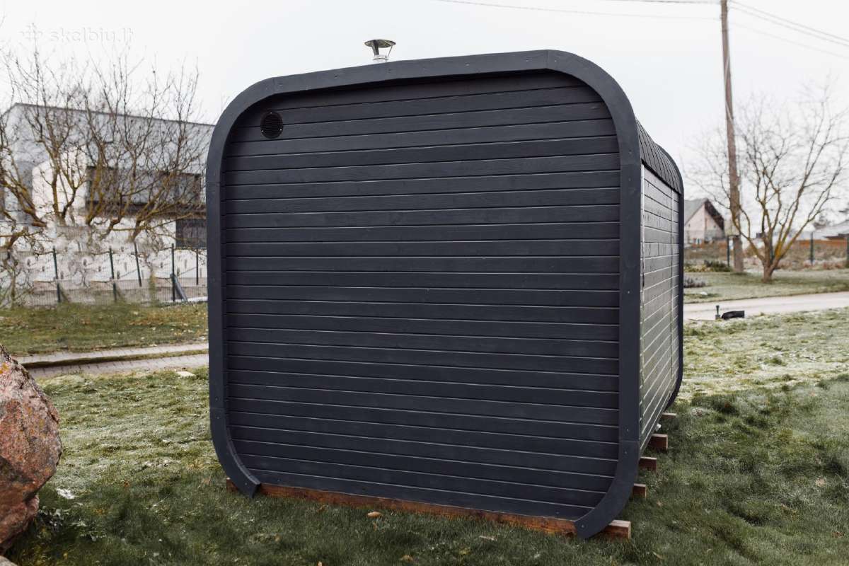 3m Cube pirtis su terasėle - nuotraukos Nr. 13