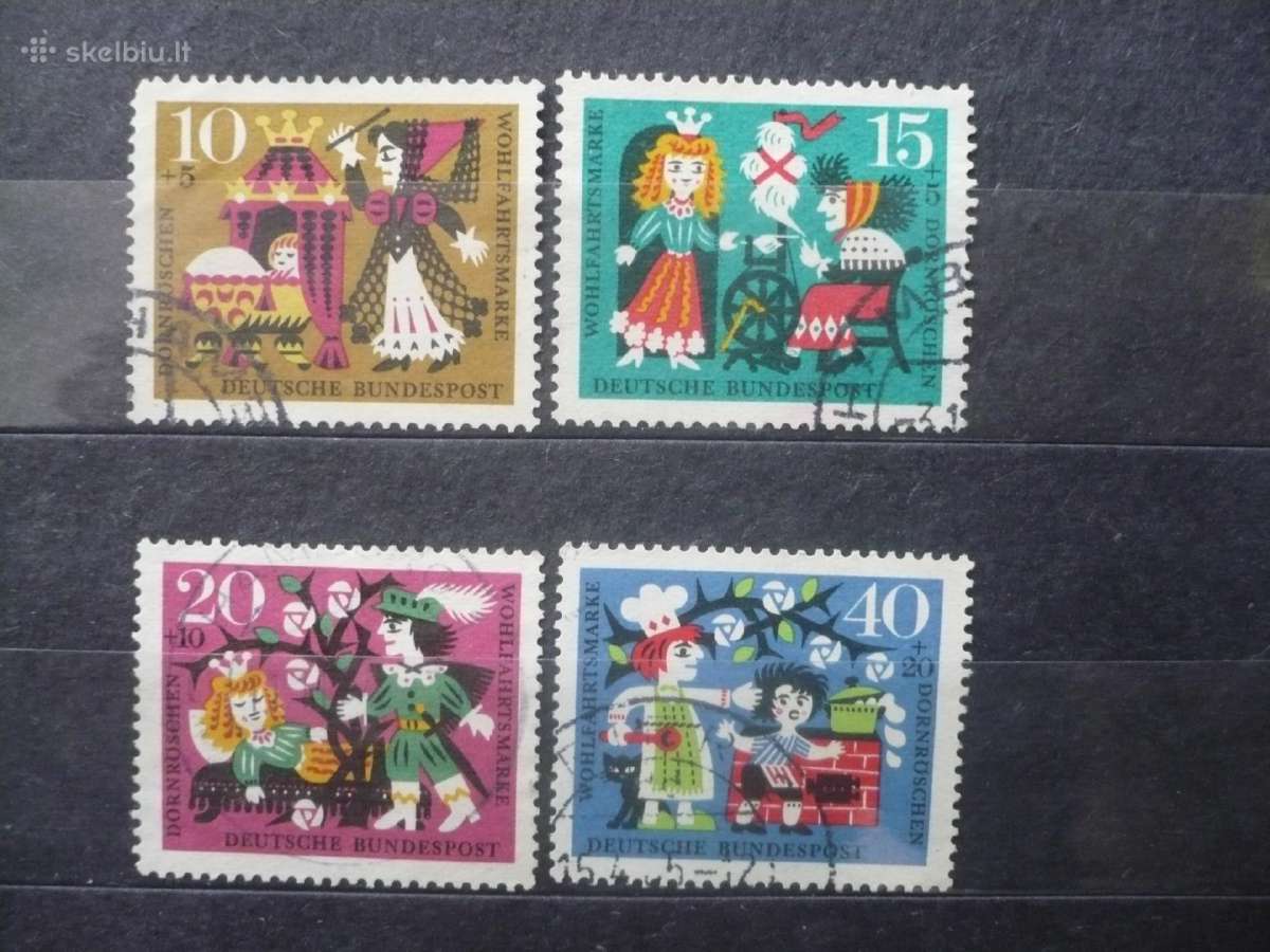 1964 metų Labdaros pašto ženklai – pasakos