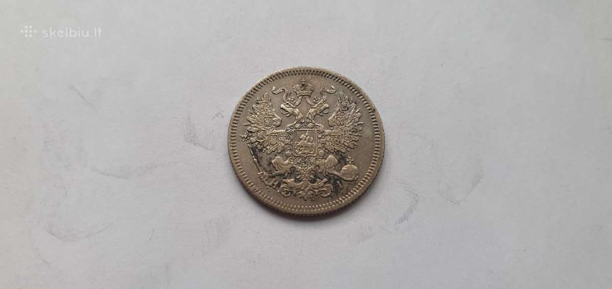 1867 20 kapeiku, kolekcinis stovis - nuotraukos Nr. 3
