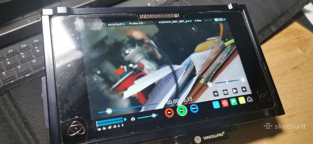 Atomos assassin su narvu ,SSD ,deklu ,skaitytuvu
