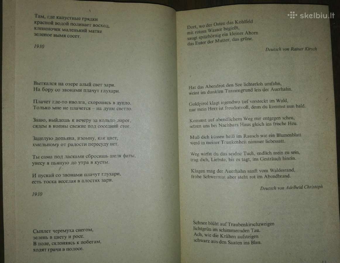 Kolekcinė knyga Sergej Jessenin Gedichte - nuotraukos Nr. 3