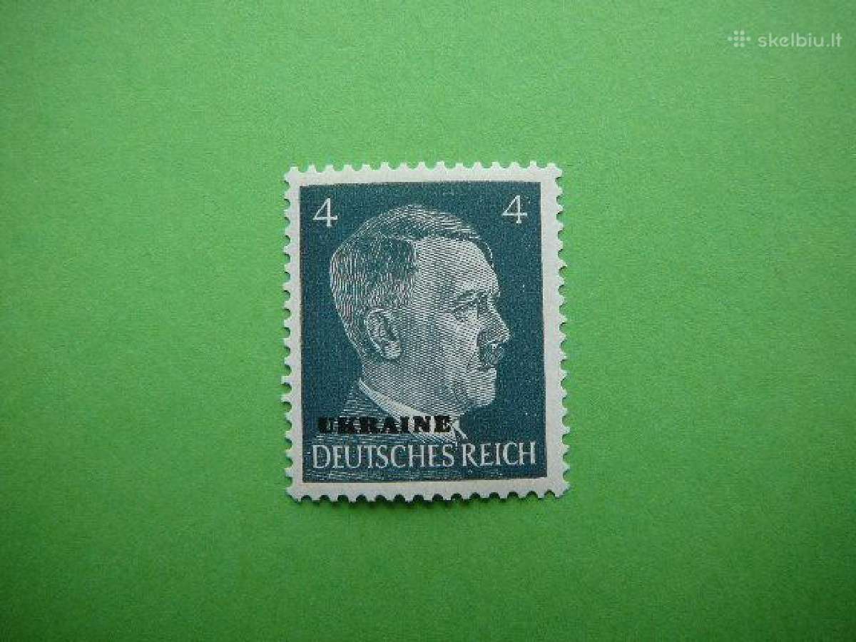 Ostland Vokietija Ukraina 4pf 1941 Mlh ostu113p