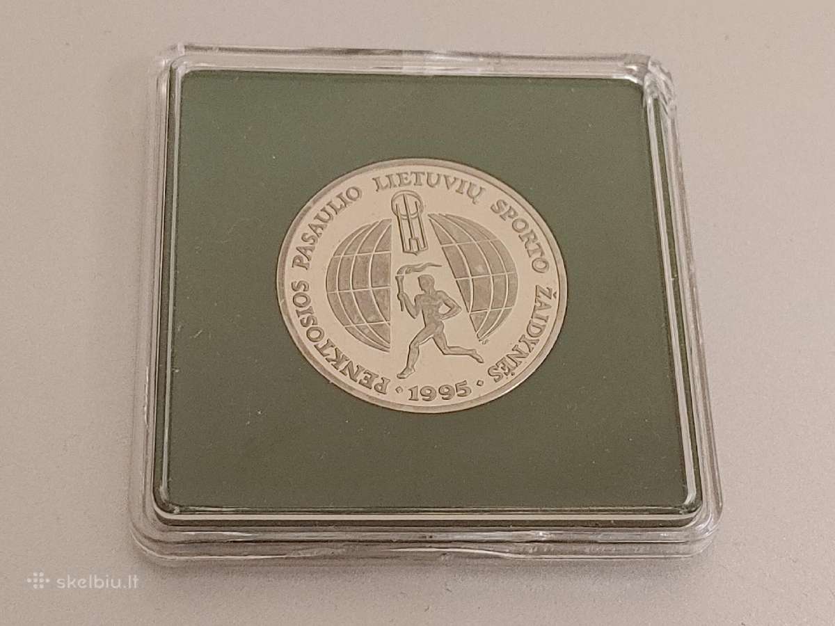 1995 10 litų - Pasaulio lietuvių sporto žaidynės