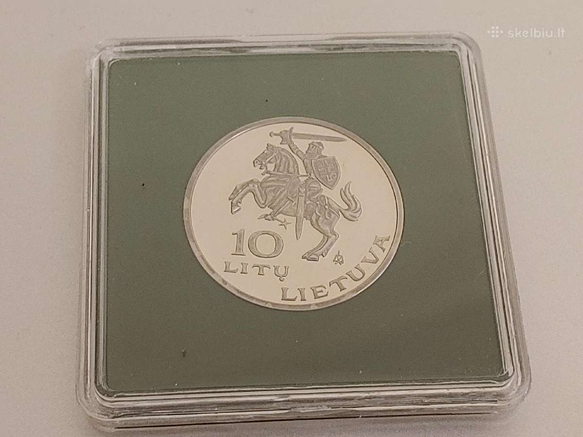1995 10 litų - Pasaulio lietuvių sporto žaidynės - nuotraukos Nr. 2