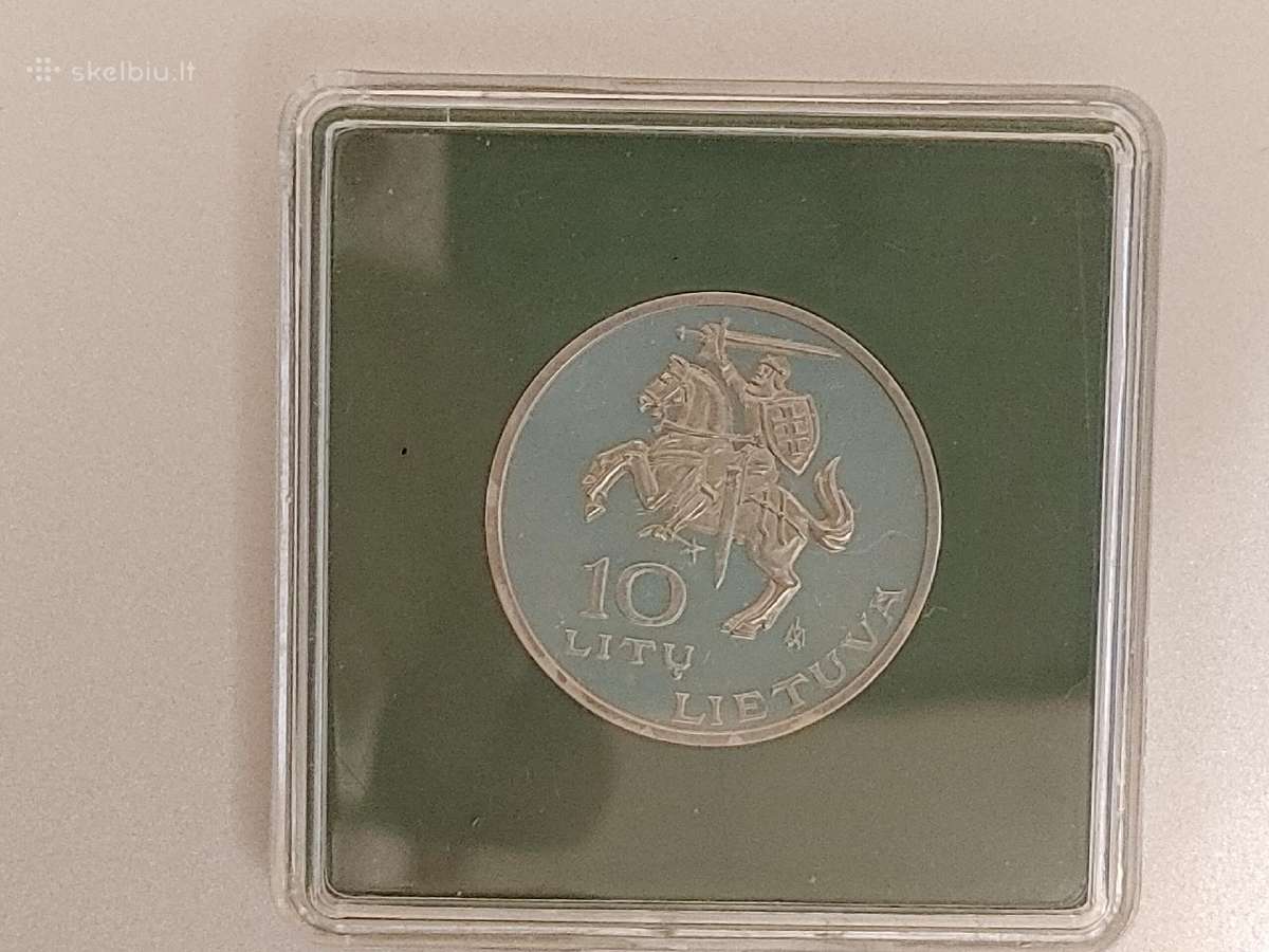 1995 10 litų - Pasaulio lietuvių sporto žaidynės - nuotraukos Nr. 4