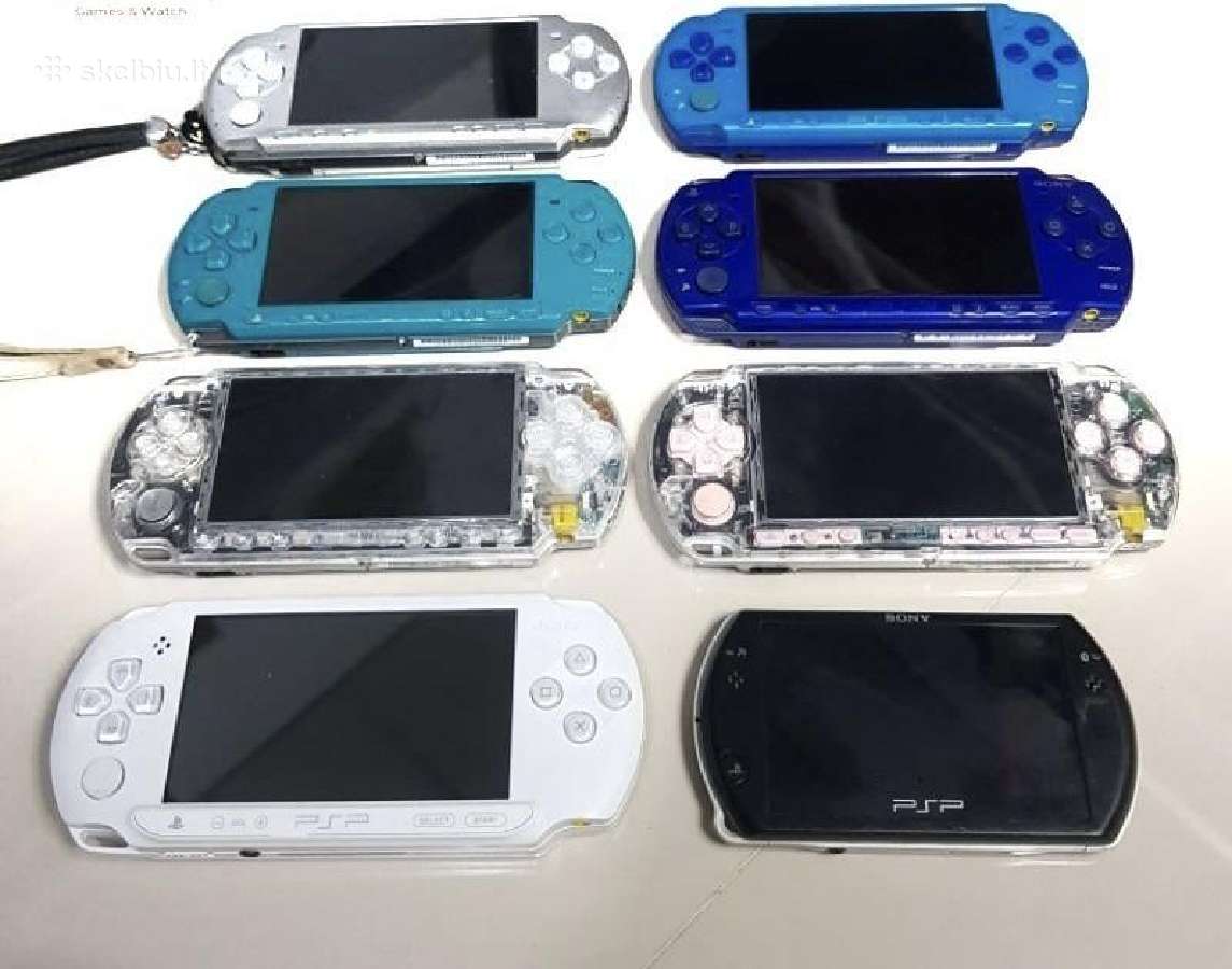 Playstation sony PSP 1000 2000 3000 su žaidimais - nuotraukos Nr. 2