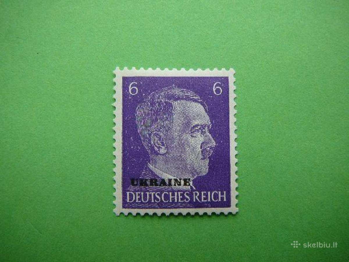 Ostland Vokietija Ukraina 6pf 1941 Mlh ostu115p