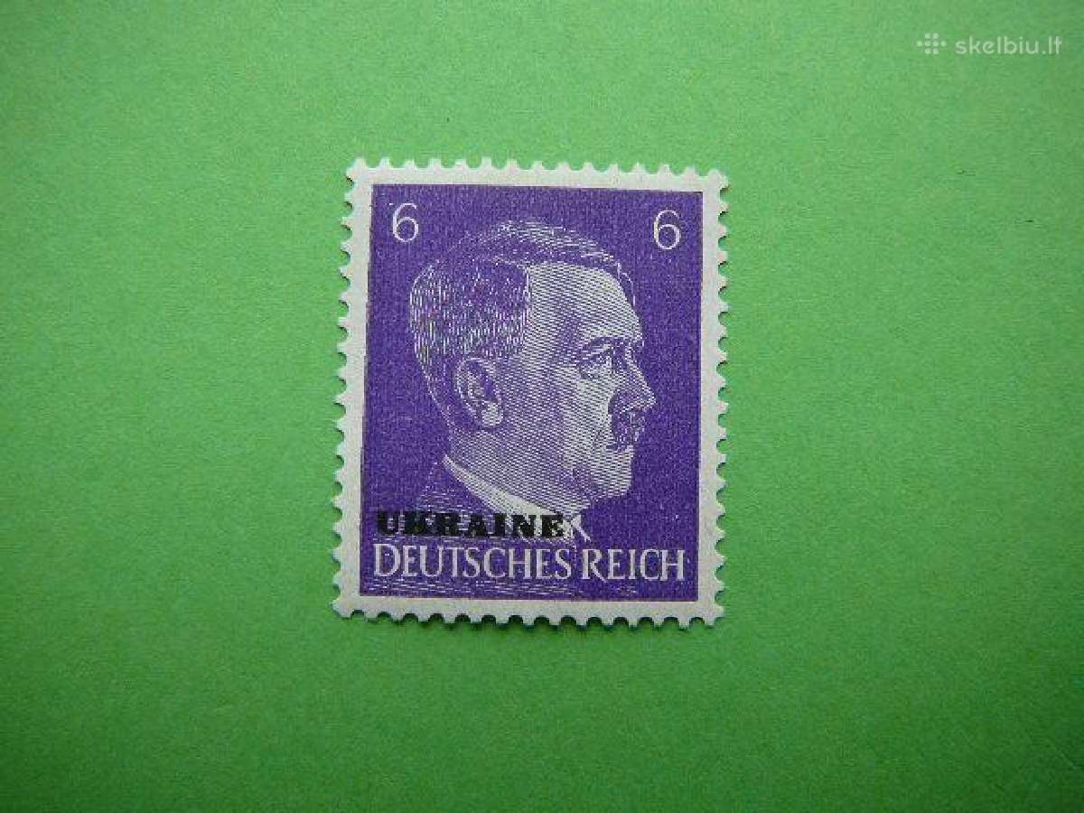Ostland Vokietija Ukraina 6pf 1941 Mnh ostu115s