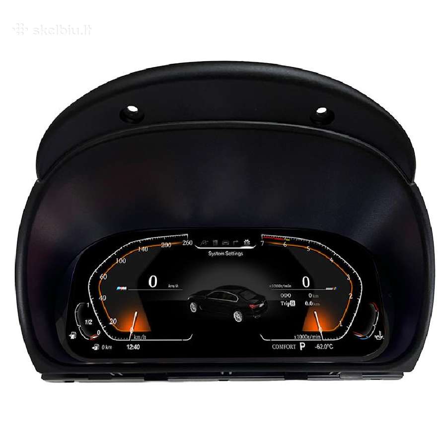 Bmw E60/e61/e63/e64 LCD skaitmeninis spidometras - nuotraukos Nr. 6