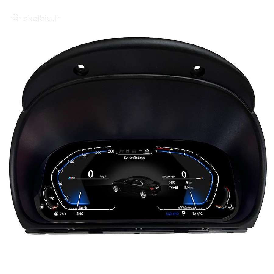 Bmw E60/e61/e63/e64 LCD skaitmeninis spidometras - nuotraukos Nr. 7