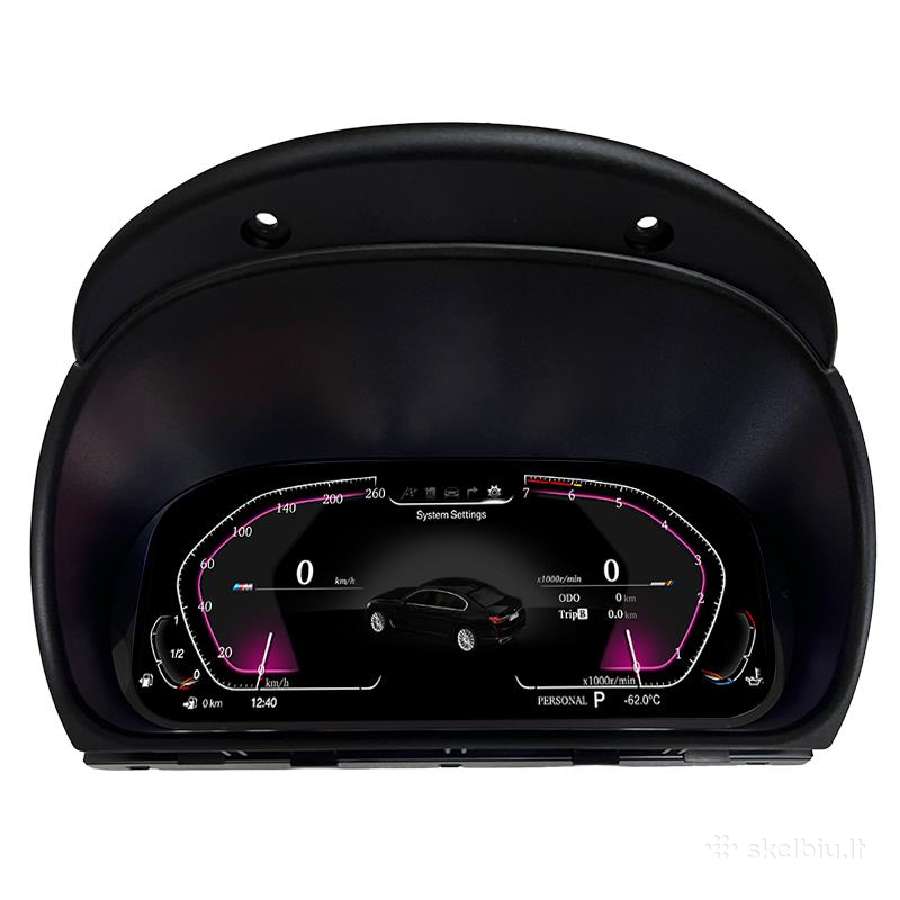 Bmw E60/e61/e63/e64 LCD skaitmeninis spidometras - nuotraukos Nr. 8