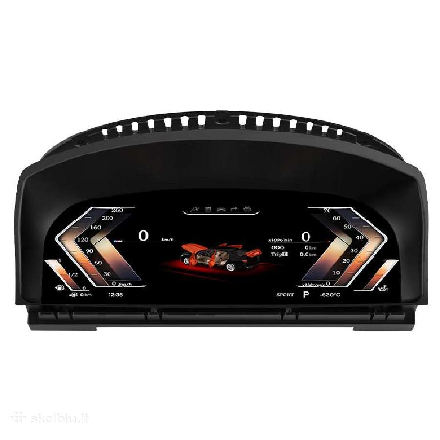 Bmw E65 E66 LCD skaitmeninis spidometras - nuotraukos Nr. 4