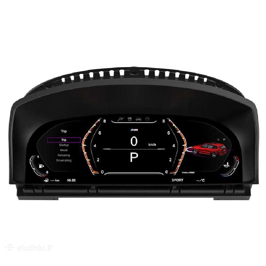 Bmw E65 E66 LCD skaitmeninis spidometras - nuotraukos Nr. 5