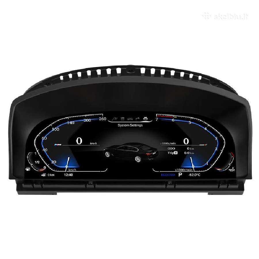 Bmw E65 E66 LCD skaitmeninis spidometras - nuotraukos Nr. 7
