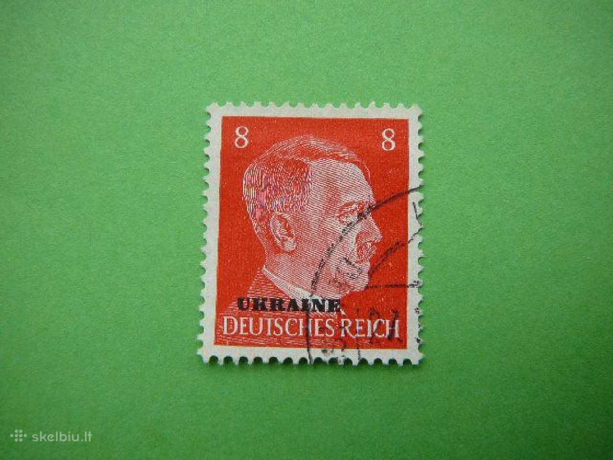 Ostland Vokietija Ukraina 8pf 1941 antsp. ostu116a