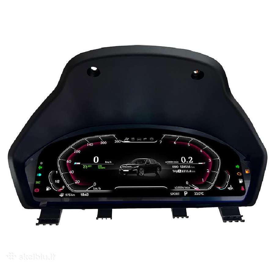 Bmw F30 F34 F36 2013-2019 skaitmeninis spidometras - nuotraukos Nr. 3