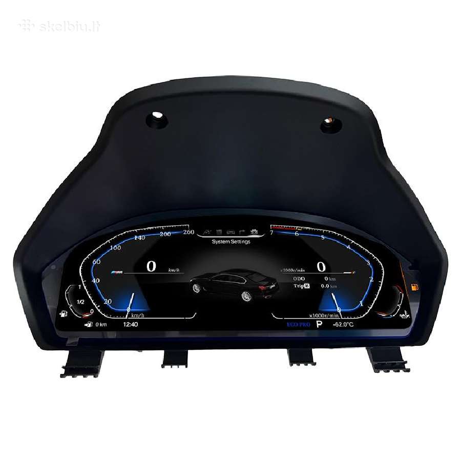 Bmw F30 F34 F36 2013-2019 skaitmeninis spidometras - nuotraukos Nr. 7