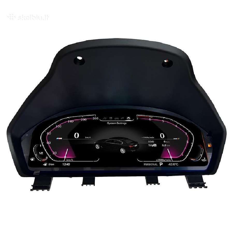 Bmw F30 F34 F36 2013-2019 skaitmeninis spidometras - nuotraukos Nr. 8