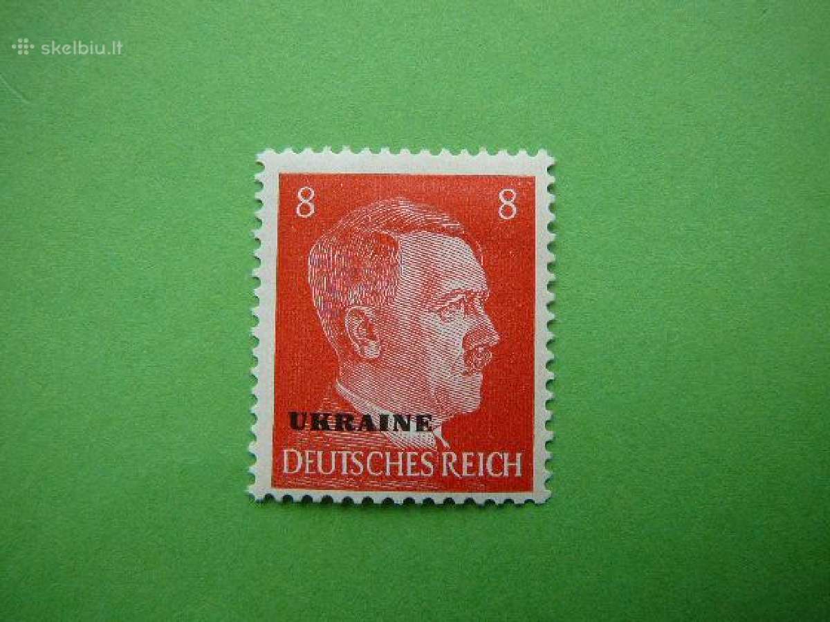 Ostland Vokietija Ukraina 8pf 1941 Mlh ostu116p