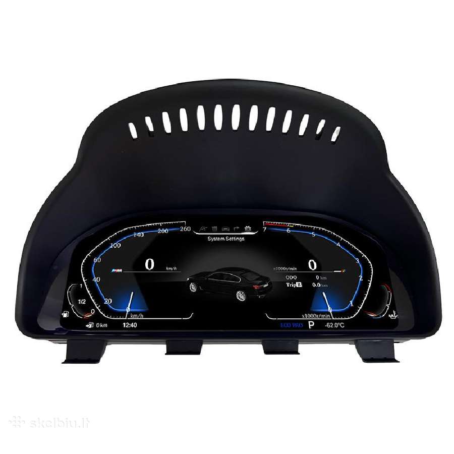 Bmw X3 X4 2012-2017 LCD skaitmeninis spidometras - nuotraukos Nr. 7