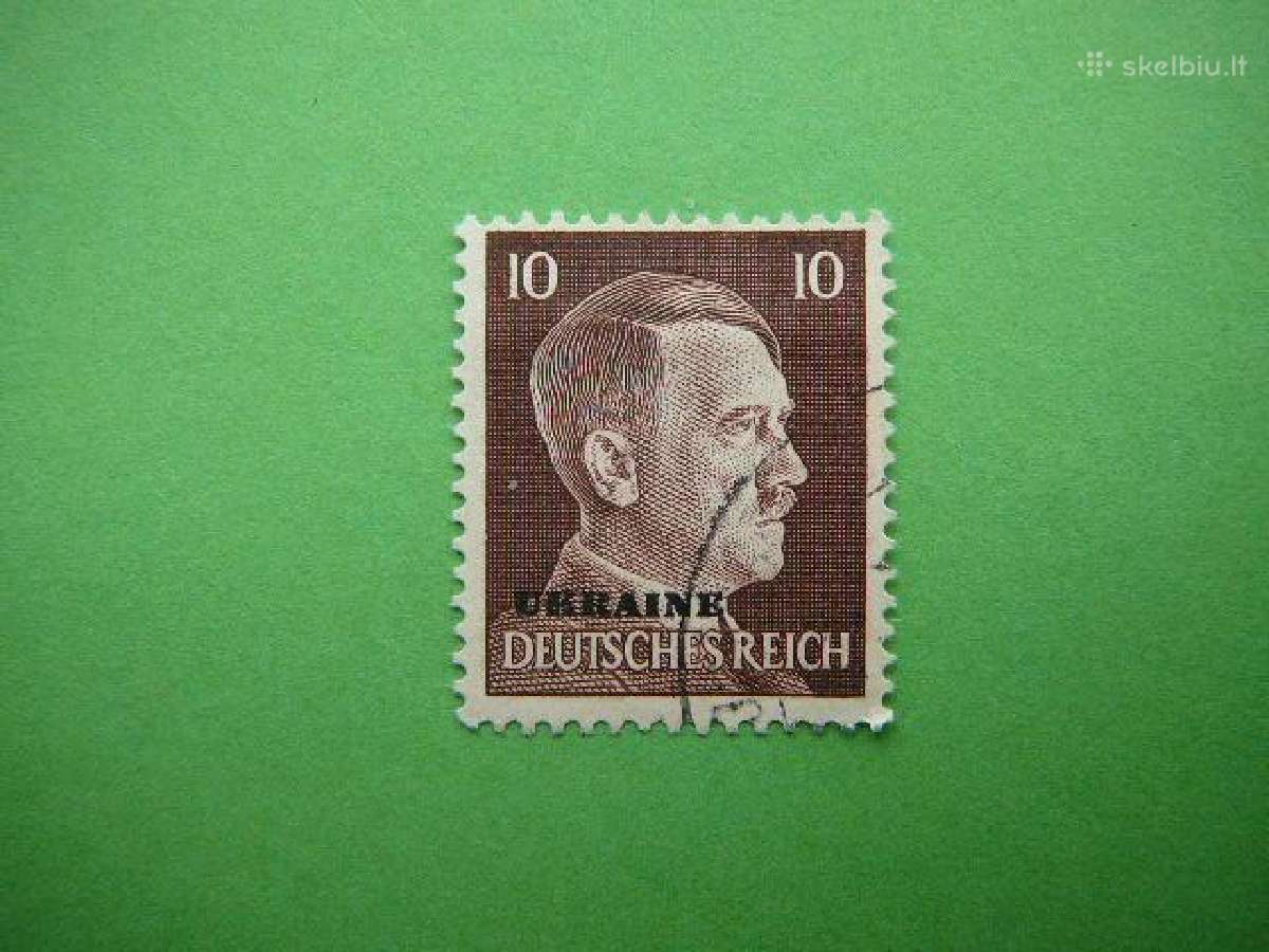 Ostland Vokietija Ukraina 10pf 1941 antsp ostu117a