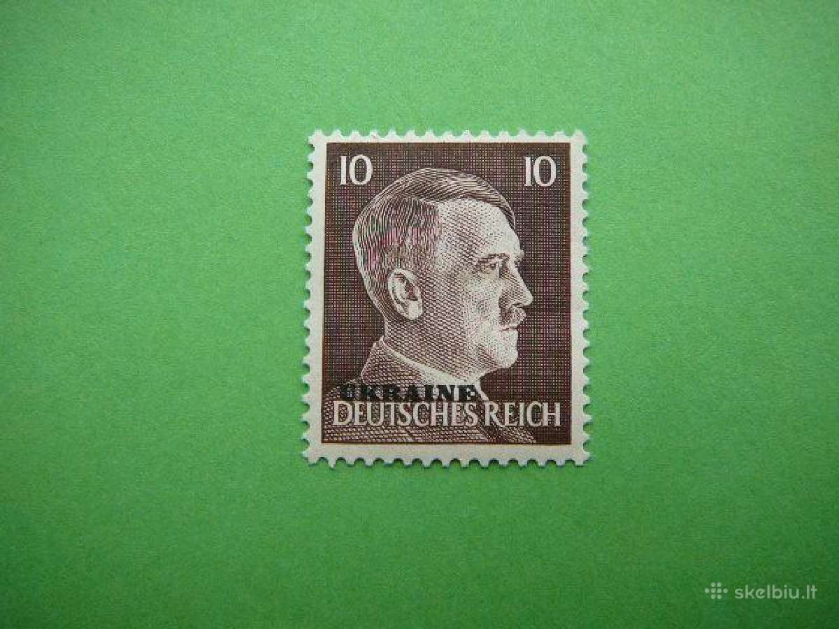 Ostland Vokietija Ukraina 10pf 1941 Mlh ostu117p