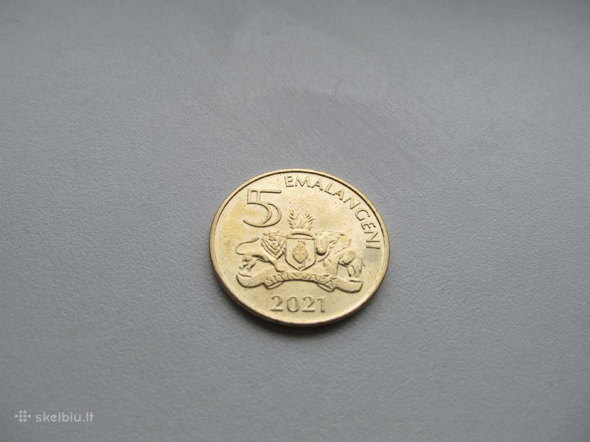 5 emalangeni , Esvatinis , 2021 - nuotraukos Nr. 2