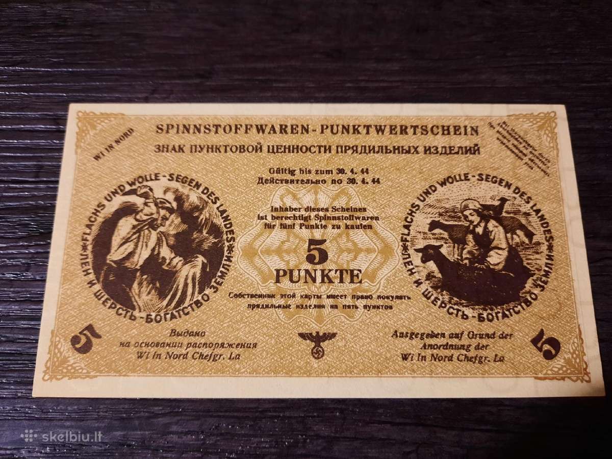 1944 Wi šiaurės vokietijos okupacijoje - rinkinys - nuotraukos Nr. 8