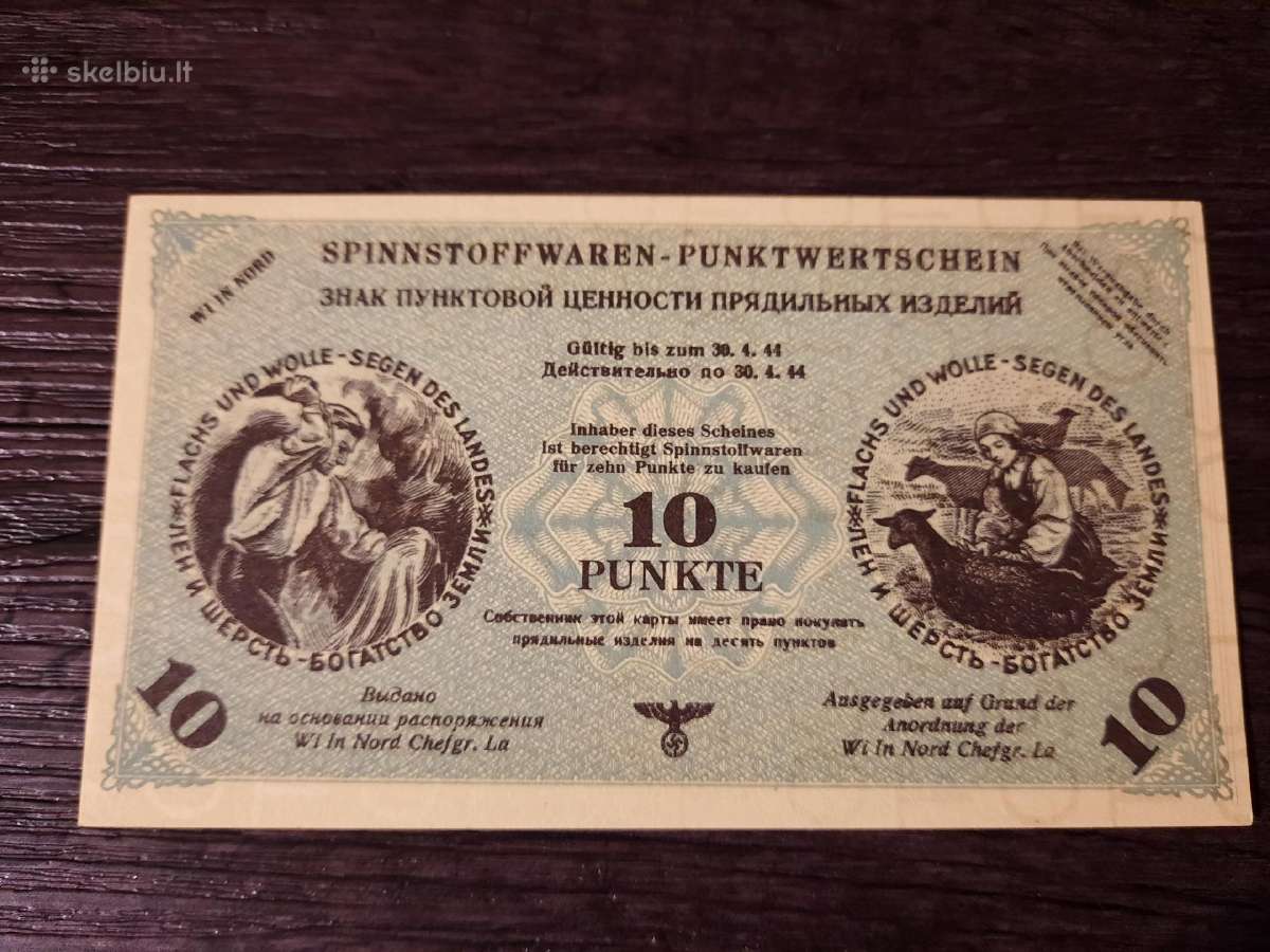1944 Wi šiaurės vokietijos okupacijoje - rinkinys - nuotraukos Nr. 14