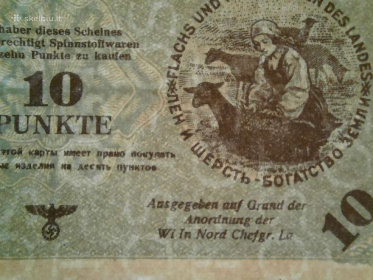 1944 Wi šiaurės vokietijos okupacijoje - rinkinys - nuotraukos Nr. 16