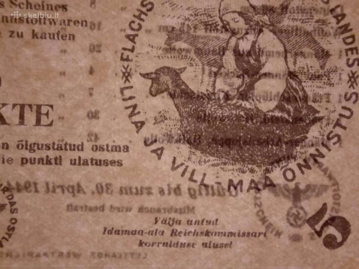 1944 Wi šiaurės vokietijos okupacijoje - rinkinys - nuotraukos Nr. 13