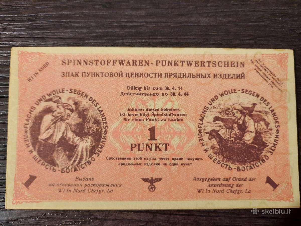 1944 Wi šiaurės vokietijos okupacijoje - rinkinys - nuotraukos Nr. 2