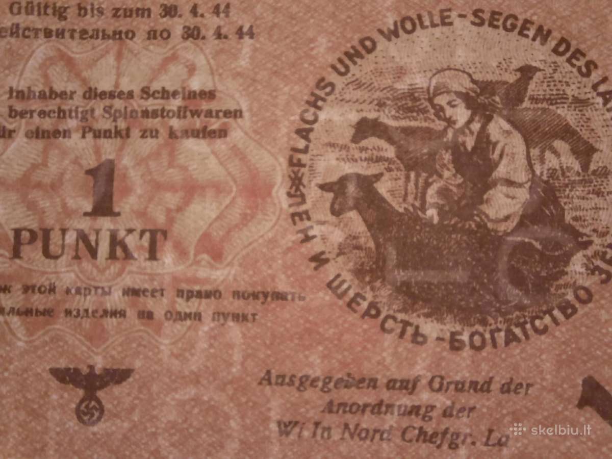 1944 Wi šiaurės vokietijos okupacijoje - rinkinys - nuotraukos Nr. 4
