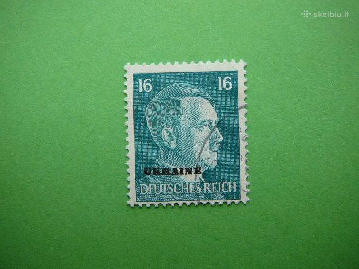 Ostland Vokietija Ukraina 16pf 1941 antsp ostu120a